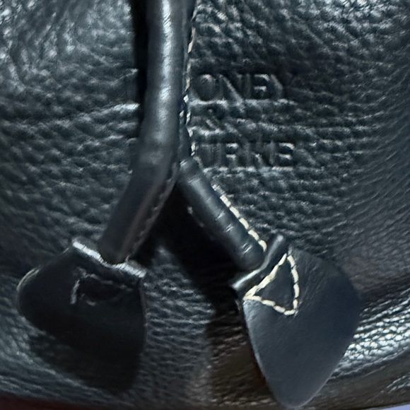 Vintage Dooney Bourke Leather Bucket Bag Pebbled Leather w dustbag - Picture 3 of 8